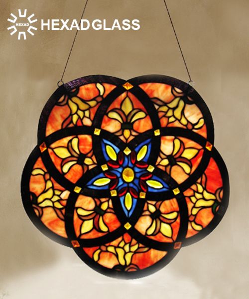Customized Stained Glass for Decoration for Doors and Windows