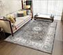 Botanical America Transitional Indoor and Outdoor Dark Colors Area Rug
