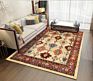 Botanical America Transitional Indoor and Outdoor Dark Colors Area Rug