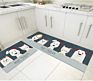 Cute Cartoon Sucking Water and Oil Kitchen Mats Kitchen anti Slip Mat Home Stain Resistance Kitchen Floor Mat Waterproof