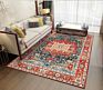 Botanical America Transitional Indoor and Outdoor Dark Colors Area Rug
