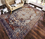 Tianjin Area Rugs Living Room Boho Rug Persian Design Printed Rugs Retro Style round Door Mat