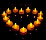 Electronic Flameless Color Changing Led Light Flashing Candles,Simulation Party Wedding Safety Home Festival Decoration Candles