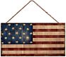 4Th of July Hanging Sign God Bless American Plaque Door Wall Decorations Independence Day Party Supplies