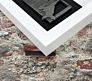 Set of 3 Mdf Home Decor Picture Photo Frame White 3D Deep Shadow Box Display Case