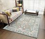 Botanical America Transitional Indoor and Outdoor Dark Colors Area Rug