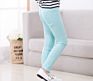 Solid Color Slim All-Match Cropped Pants Candy-Colored Girls' Leggings Children Kids Leggings Tights Young Girls