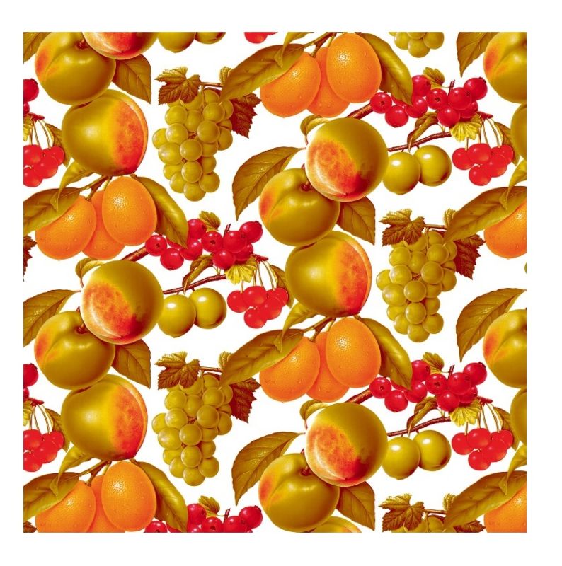 Polyester Fruit Agriculture Tablecloth Fruit Table Cloth