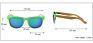 Uv400 Shades Rice Nail Bamboo Legs Sunglasses Men Women Outdoor Driving Reflective Sunglasses