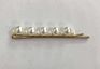 Ins Gold Color Girls Pearl Hairgrips Designer Korean Women Pearl Hair Clips