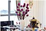 Direct 5 Heads Silk Tulip 100Cm Artificial Tulip Flower for Home Decoration