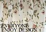 Cotton Floral Print Curtain Panels