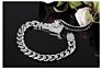 Couple Silver Lock Bracelet Key My Heart Bracelets