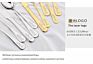 Design Stainless Steel Flatware for Wedding Party Cutlery Set Flatware Set
