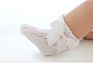 Ins Style Bow Combed Cotton Antiskid Novelty Baby Mesh Princess Socks