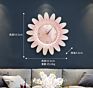 Beaufitul Fresh Sunflower Modern Wall Clock Botanical Yellow Flower Wall Art Natural Home Decor Helianthus Hanging Timepieces