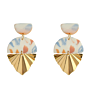 Handmade Clay Earrings Newest Geometric Polymer Clay Earrings Drop Dangle Pendant Earrings for Girls