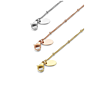 Minimalist Bolo Jewellery Delicate Gold Ball Chain Beaded Choker Necklace