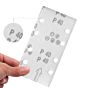 185*93Mm Angle Grinder Sanding Disc 8 Holes Square Sanding Paper Rectangular Sanding Sheet