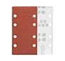 185*93Mm Angle Grinder Sanding Disc 8 Holes Square Sanding Paper Rectangular Sanding Sheet