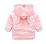 Cute Coral Fleece Animal Pattern Robe for Children