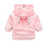 Cute Coral Fleece Animal Pattern Robe for Children