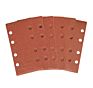 185*93Mm Angle Grinder Sanding Disc 8 Holes Square Sanding Paper Rectangular Sanding Sheet