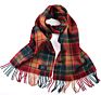 Long Thick Scarf Men and Women Gifts Wool Cashmere Plaid Scarf