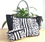 Large Capacity Colorful Printed Portable 2 in 1 Neoprene Beach Handbag