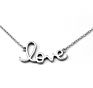 Necklace 925 Sterling Silver Forever Love Letter Name Necklace Personalised