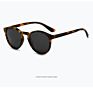 Recycled Plastic Sunglasses Face Shield Unisex round Sunglasses Black Vintage Polarized Sunglasses