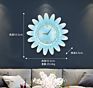Beaufitul Fresh Sunflower Modern Wall Clock Botanical Yellow Flower Wall Art Natural Home Decor Helianthus Hanging Timepieces