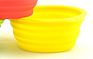 Portable Dog Bowl Flying Disc Pet Dog Food Water Portable Travel Bowls Foldable Silicone Tpe Collapsible Dog Pet Food Bowl
