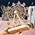 Robotime 3D Diy Wood Crafts Assembly Model Educational Kids Toys Ferris Wheel Wooden Toys 3D Jigsaw Puzzles for Dropshipping