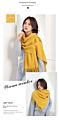 Multicolor Women Scarves Spring Printed Chiffon Silk Scarf