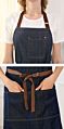 Customized Denim Apron Design Canvas Aprons for Kitchen Apron Adjustable Bib