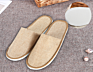 Hotel Washable Slippers Open and Close Toe Linen Slipper