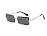 Style Small Square Rectangle Rimless Sunglasses Sun Glasses Shades Sales