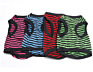 Pet Vest Color Stripe Clothing Dog T-Shiirt