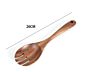 Acacia Wood Large Wooden Spoon Wooden Fork Set Salad Servers Sets Cooking Spoon Fork