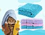 Designed for Indoor and Outdoor Use Quick Drying Chenille Fabric Pet Bath Dryer Large Dog Shammy Towel
