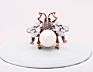 Directly Popular Creative Bee Pearl Alloy Insect Boutonniere Korean Brooch
