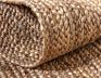 100% Jute Area Rug - Braided Design Hand Woven Carpet