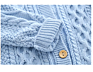 Children Sweater Kid Long Sleeve Ruffle Warm Spring Fall Pullover Tops Outfits Cardigan