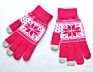 Unisex Warm Knit Jacquard Snowflake Maple Leaf Pattern Touch Screen Gloves Five Fingers 9 Styles Kimter-H919Q A