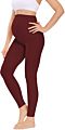 Women's Maternity Leggings over the Belly Pregnancy Active Workout Yoga Tights Pants