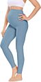 Women's Maternity Leggings over the Belly Pregnancy Active Workout Yoga Tights Pants
