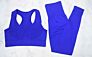 Workout Yoga Sets Clothes Fitness Yoga Leggings Seamless Gym Tights and Sports Bra Set for Women