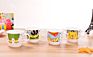 4Pcs in Sets Stacking Cup Mug with Metal Stand