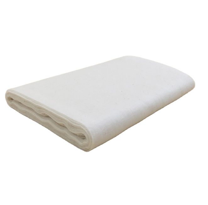 Bleached Style & Unbleached (Natural) in a Polybag with Insert Cotton Fabric Grade 60 Cheesecloth